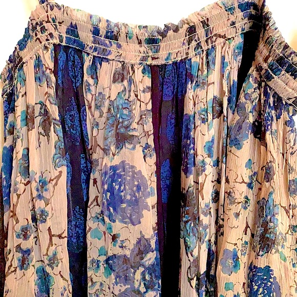 Free People Bohemian Mini Dress with Tassel Straps - Picture 9 of 10